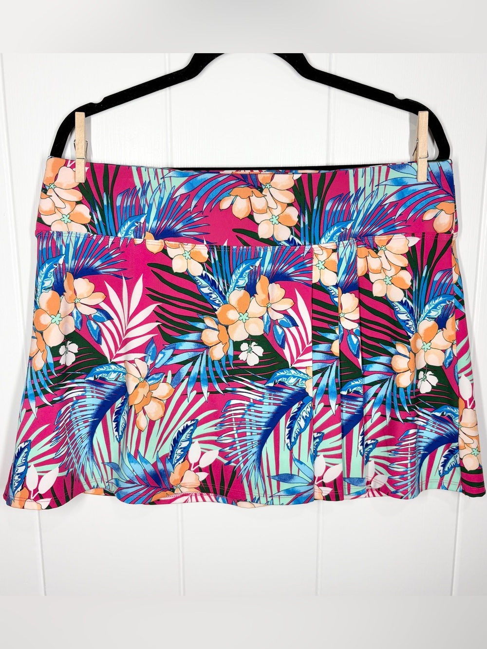 Tommy Bahama Tropical Tennis/Golf Skort Skirts Size XL Pink